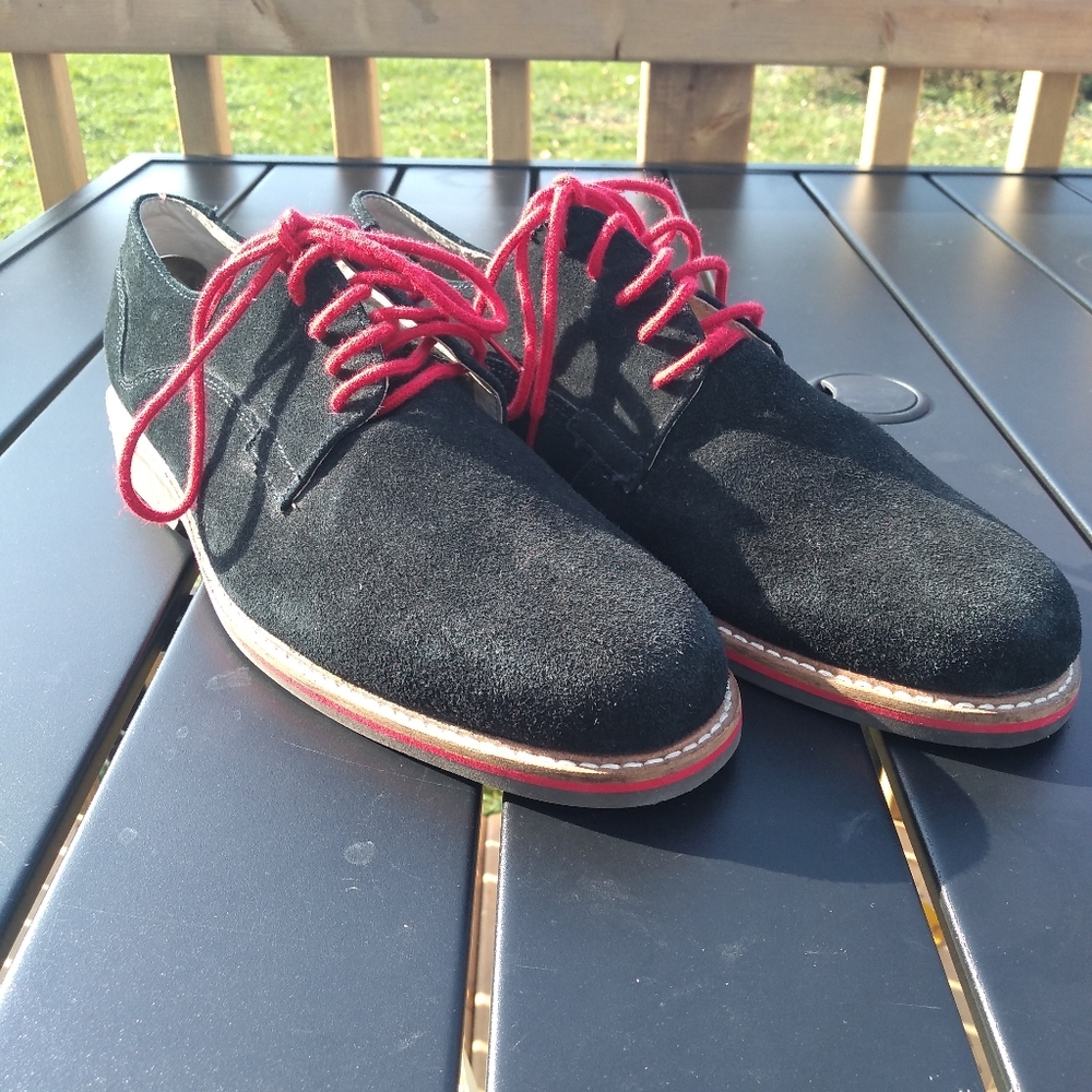 * HOST PICK! * Men's Black SoftMoc Jacob Shoes, Suede Size 43 (9.5-10) R…